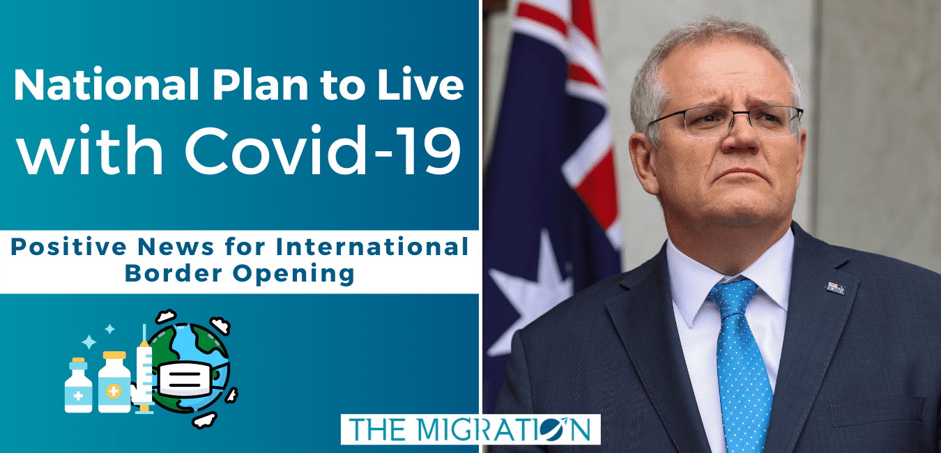 National Plan to Live with Covid-19 | Positive News for International Border Opening