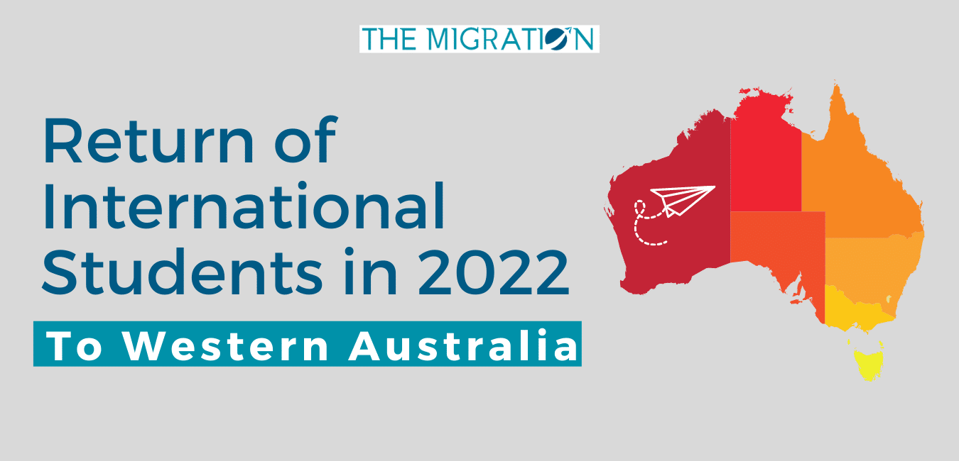 Return of International Students in 2022 to Western Australia