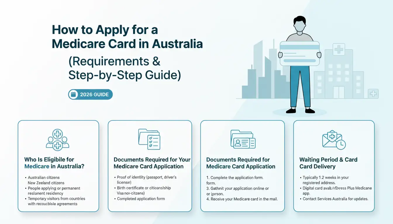 How to apply for a Medicare card in Australia step-by-step guide