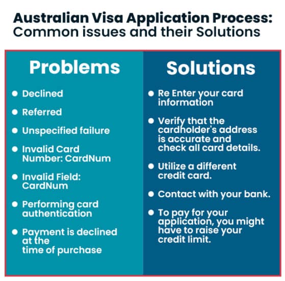 Common Payment Issues of Online Visa Application