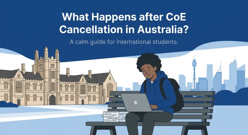 What Happens after CoE cancellation in Australia