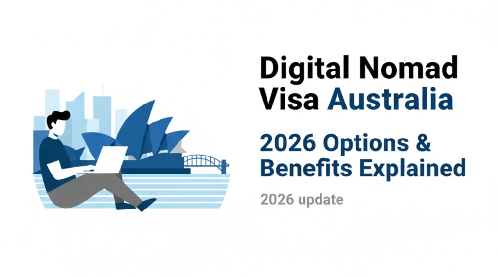 Digital Nomad Visa Australia 2026 options & Benefits Explaind