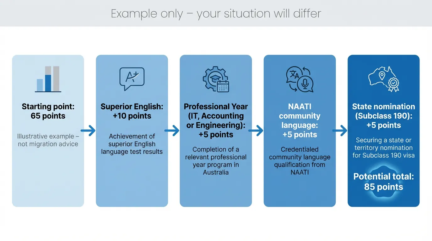 Example for your situation will after