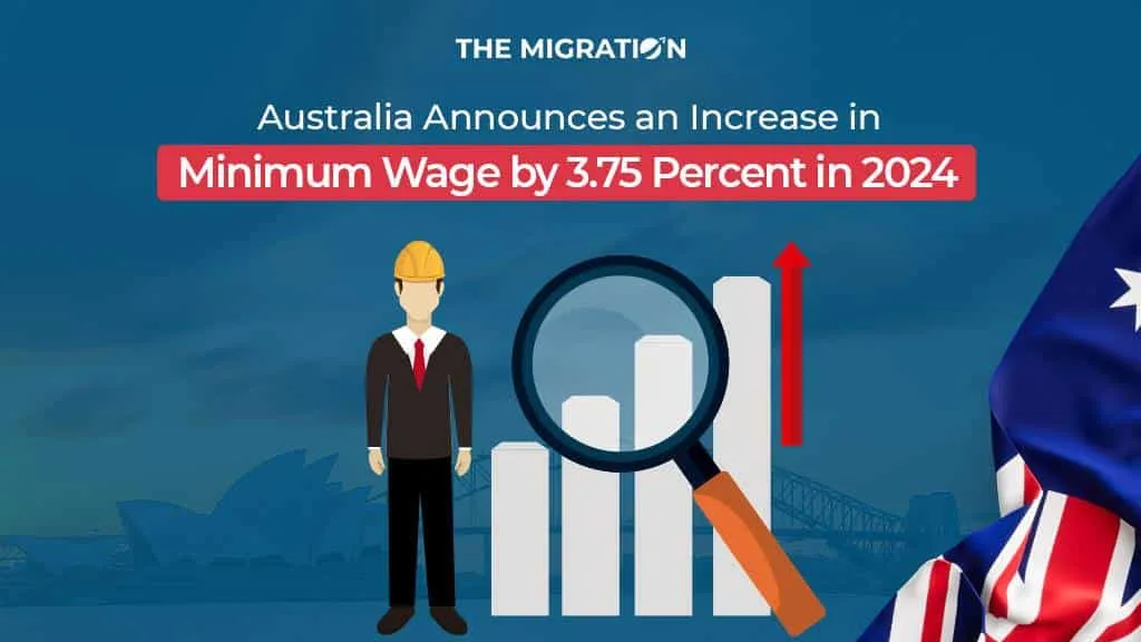 Australia Announces an Increase in Minimum Wage by 3.75