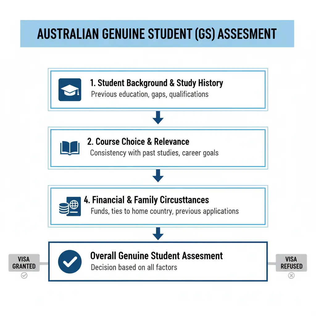 Australian Genuine student (GS) Assesment