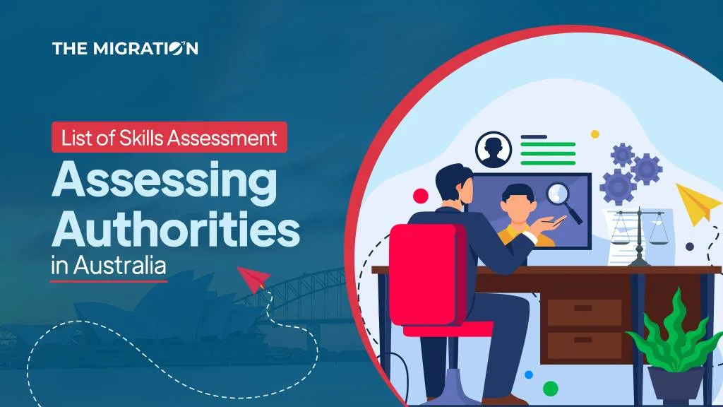 List of Skills Assessment Assessing Authorities in Australia