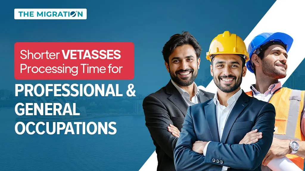 VETASSESS Processing Time for Professional & General Occupation
