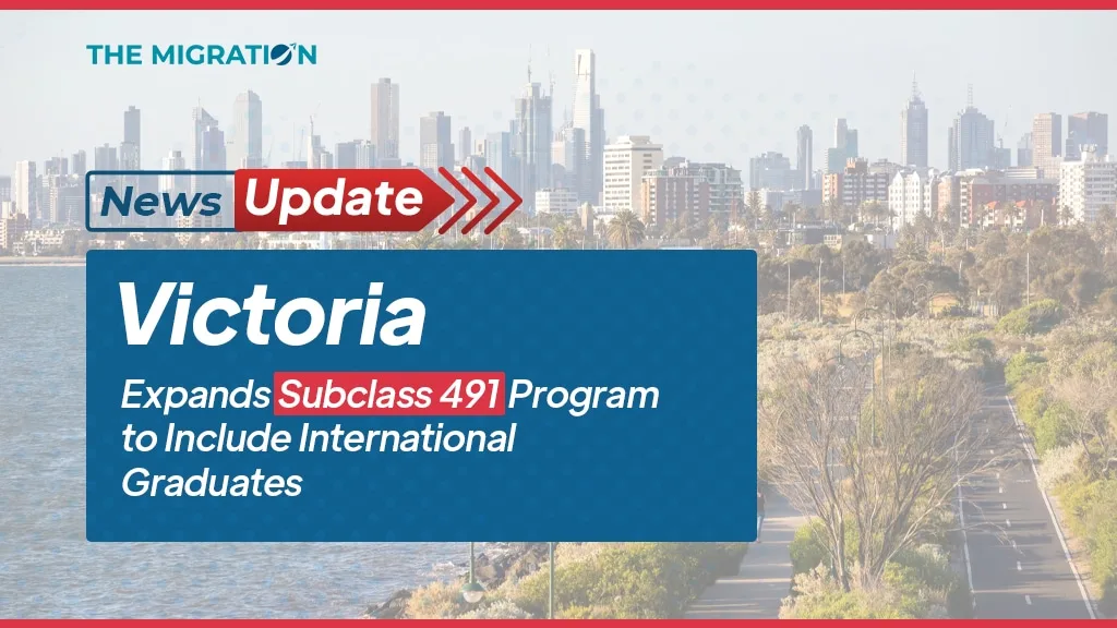 Victoria State Nomination for 491 Visa 2024-25