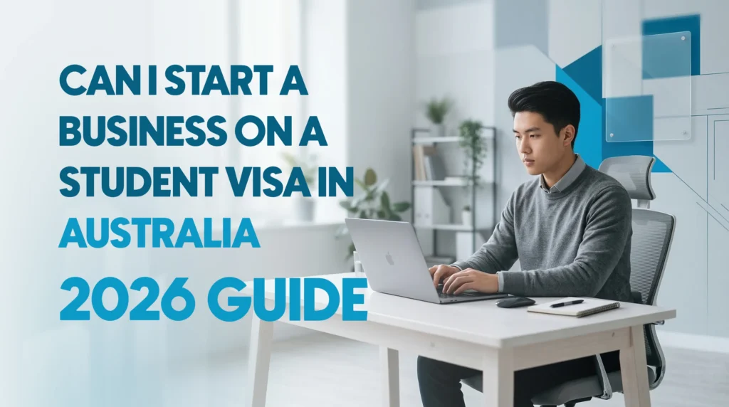 Can i strat my bussiness on student visa