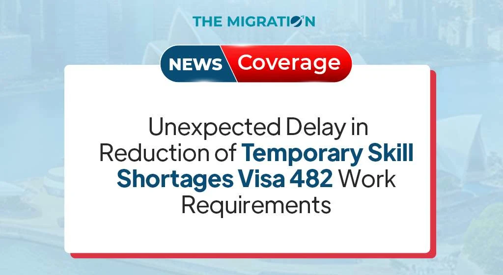 Delay in TSS 482 Work Requirement Reduction – What to Know