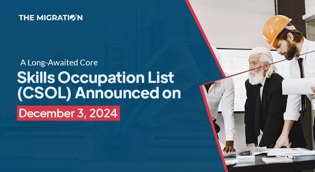 Latest Announcement of Core Skills Occupation List (CSOL)