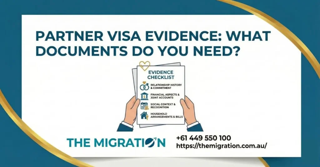 What Documents Are Required For Partner Visa Evidence