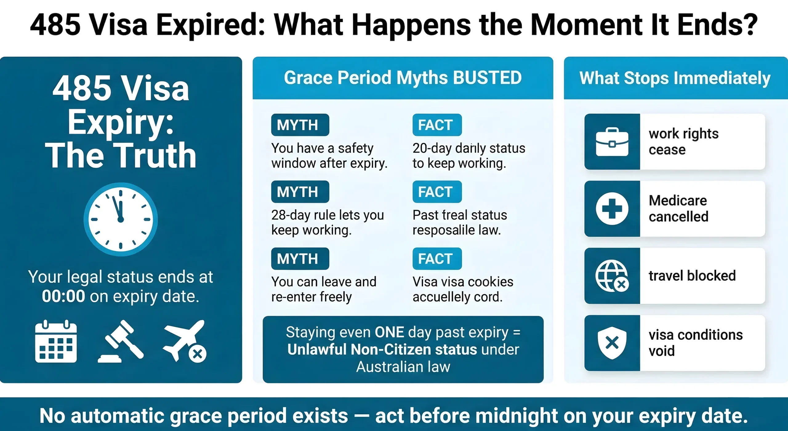 485 visa Expired What Happens the moment it Ends